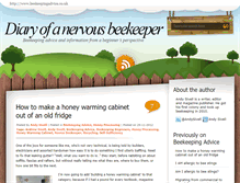 Tablet Screenshot of beekeepingadvice.co.uk